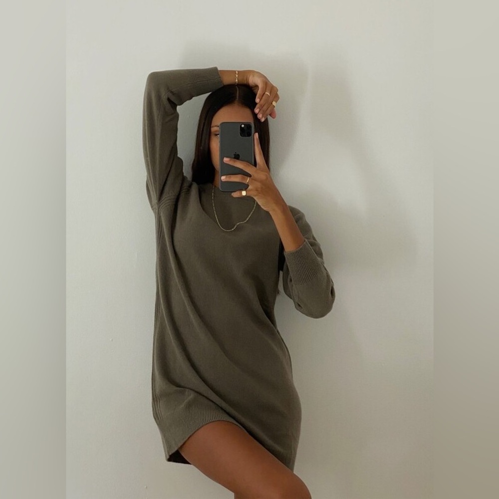 Thakoon Olive Knit Dress